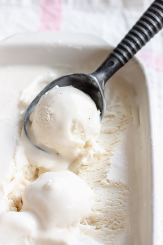 vanilla ice cream