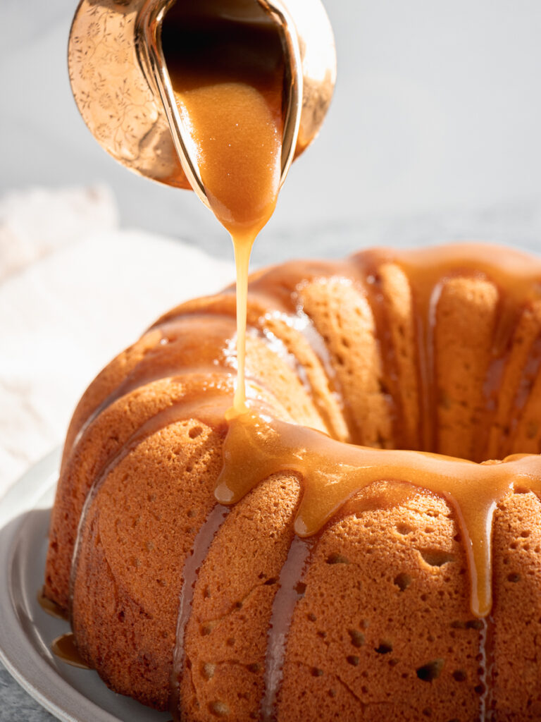 Irish cream caramel sauce