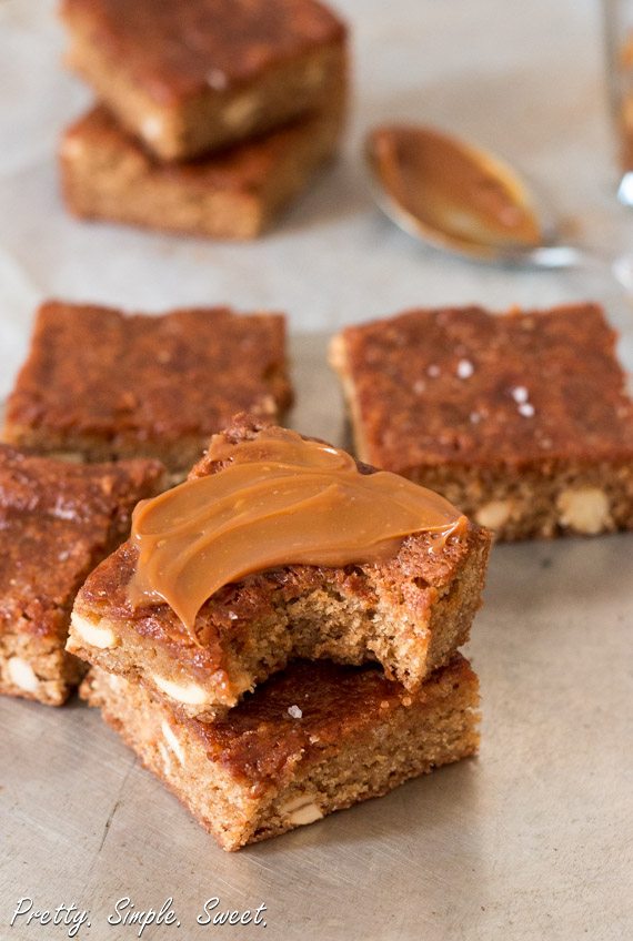 dulce de leche cashew bars (4)