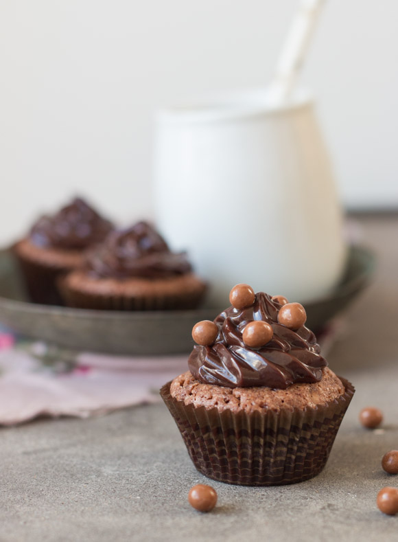 mini brownie cupcakes