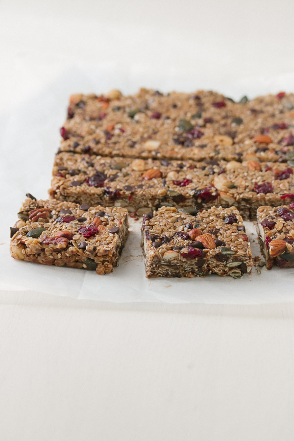 Versatile and healthy homemade granola bars, packed with your favorite ingredients. | rosechocolatier.com