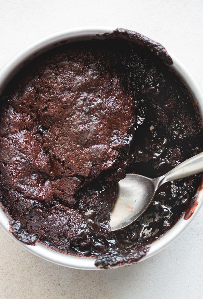 Hot Fudge Chocolate Pudding Cake