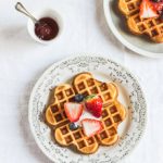 Crispy, soft and fluffy homemade waffles | rosechocolatier.com