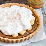 No-Bake Banoffee (bananas and toffee) Pie | rosechocolatier.com