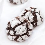 Crunchy on the outside and super fudgy on the inside, these crinkle cookies are a chocolate lover’s dream. | rosechocolatier.com