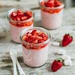 Marshmallow Strawberry Mousse