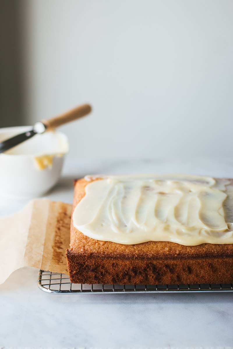 Perfect White Chocolate Mud Cake