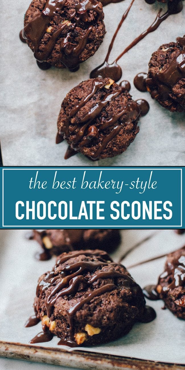 Amazing Triple Chocolate Scones