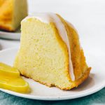 Moist and tender lemon cake, simple and easy to make.