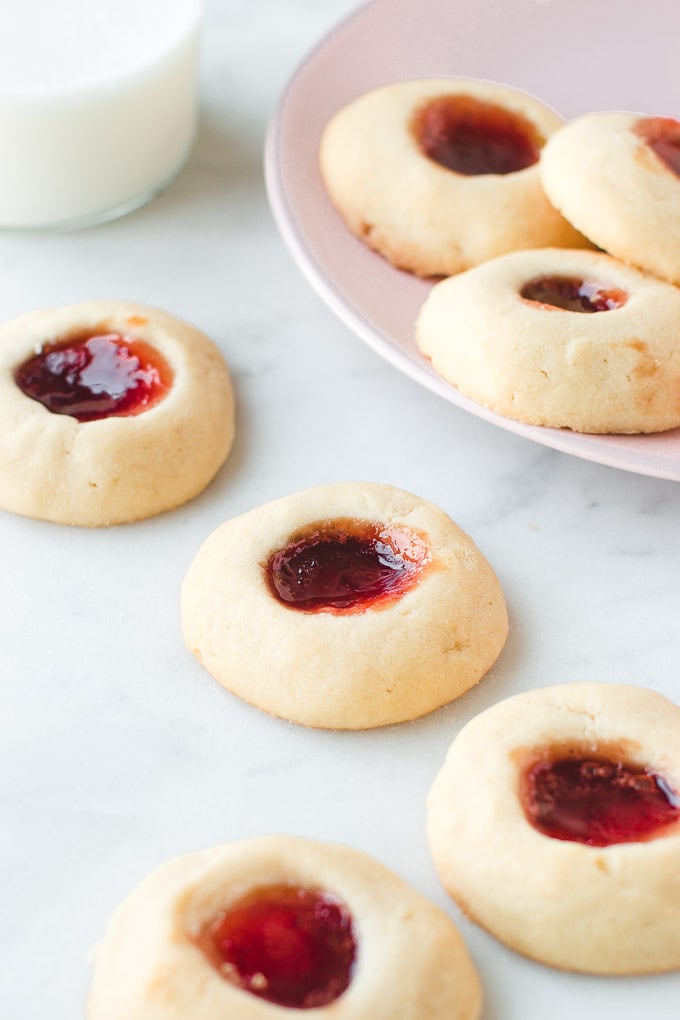 Jam Thumbprint Cookies