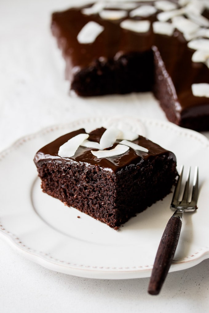 Chocolate Coconut Cake