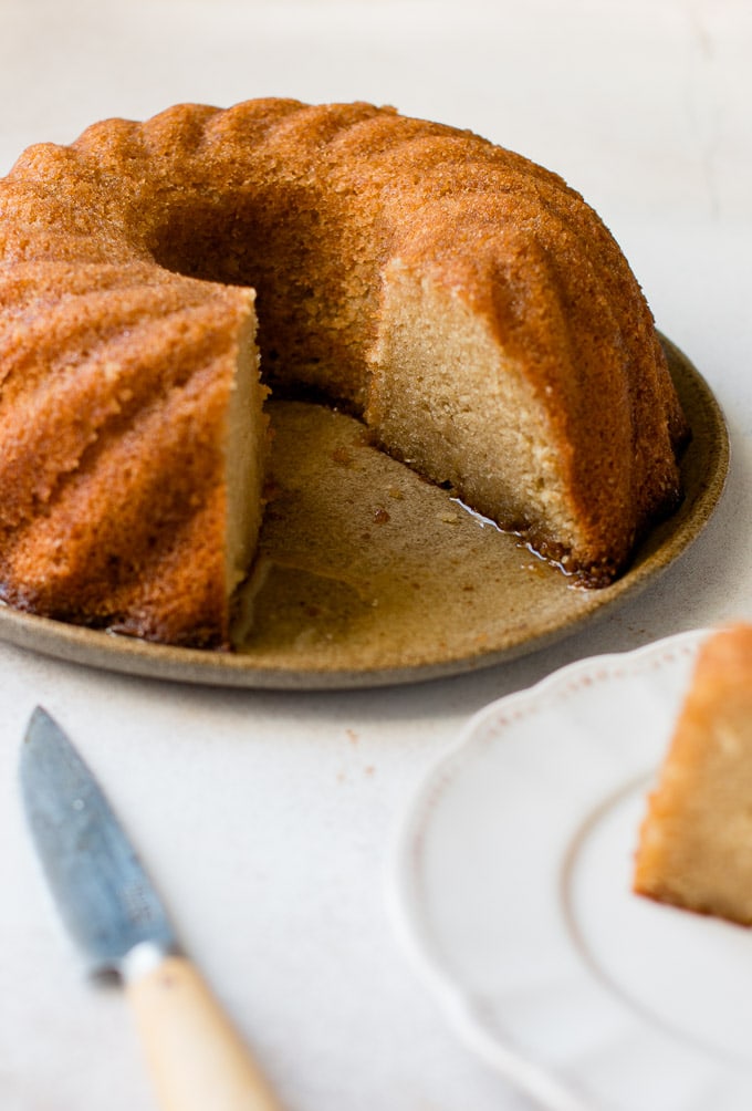 Soaked Rum Cake