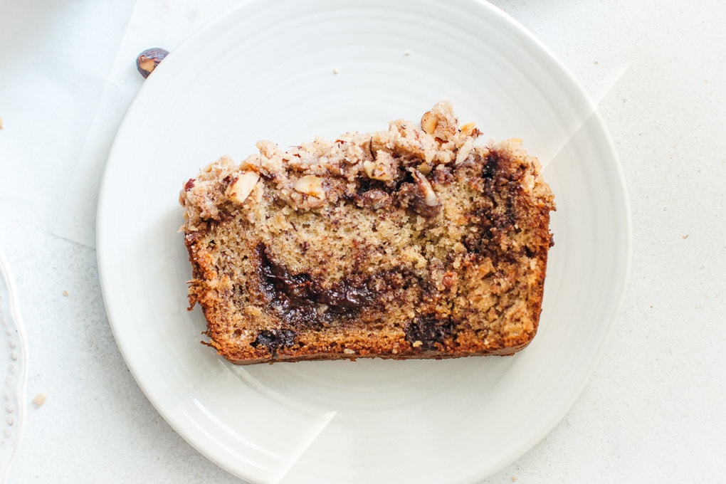 nutella banana bread