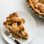 caramel pear pie