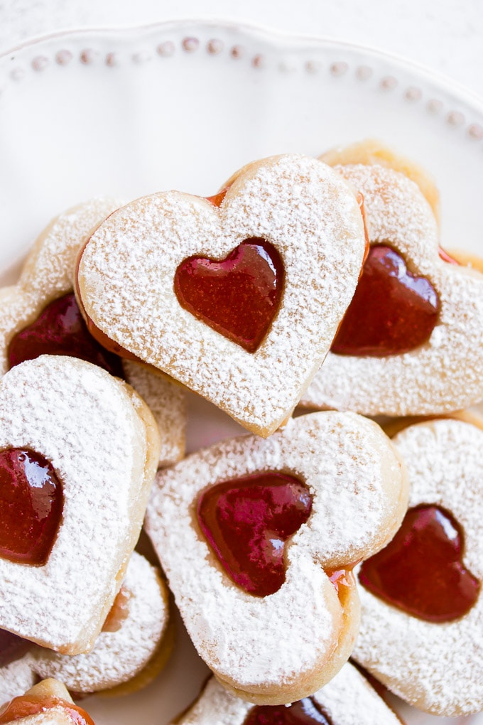 Linzer-Cookies