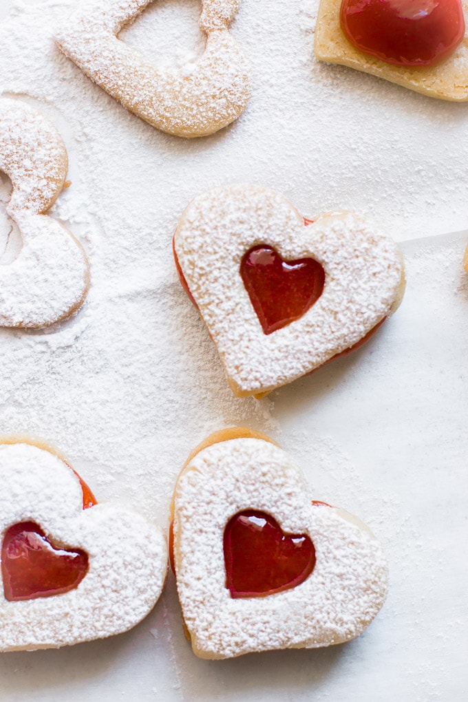 Linzer-Cookies