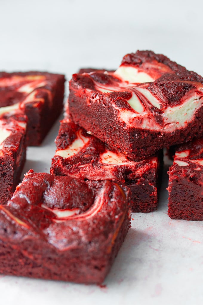 Red Velvet Brownies