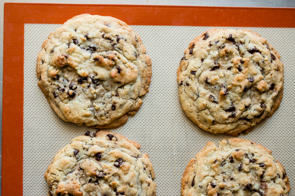 Giant Chocolate Chip Cookies