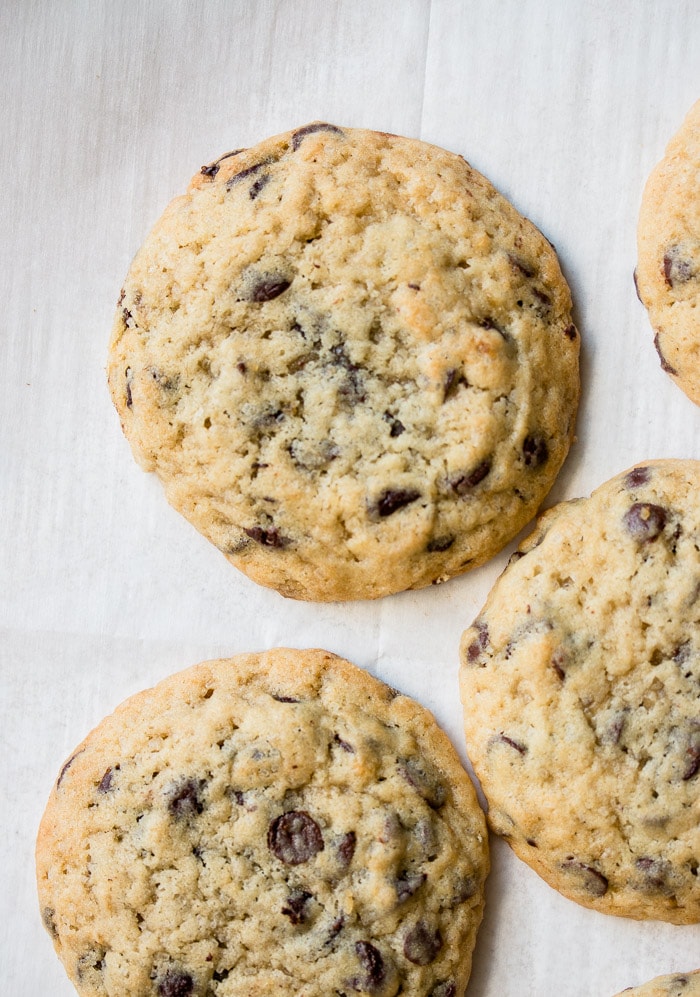 Banana Chocolate Chip Cookies