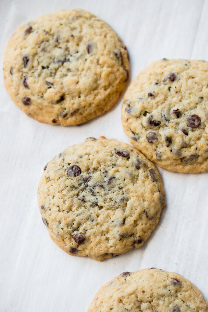 Banana Chocolate Chip Cookies