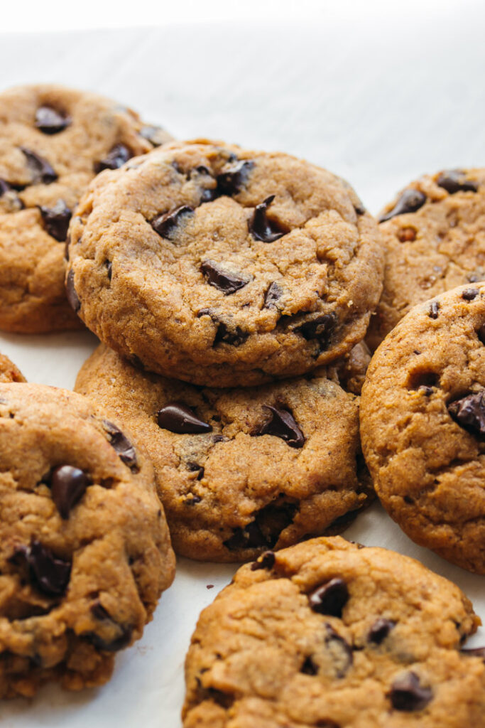 Pumpkin Chocolate Chip Cookies