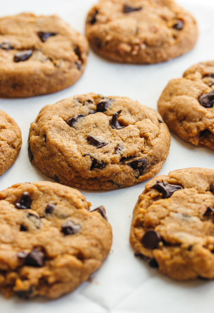 Pumpkin Chocolate Chip Cookies