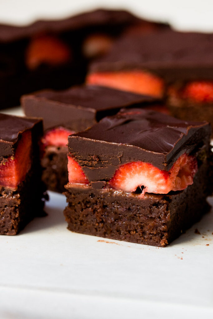 Strawberry Brownies