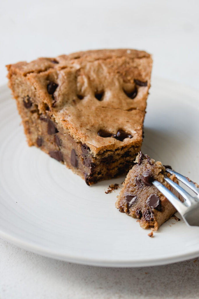 Brown Butter Chocolate Chip Cookie Cake