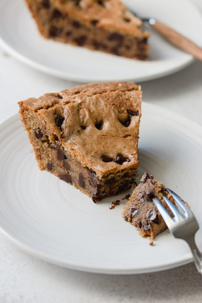 Brown Butter Chocolate Chip Cookie Cake