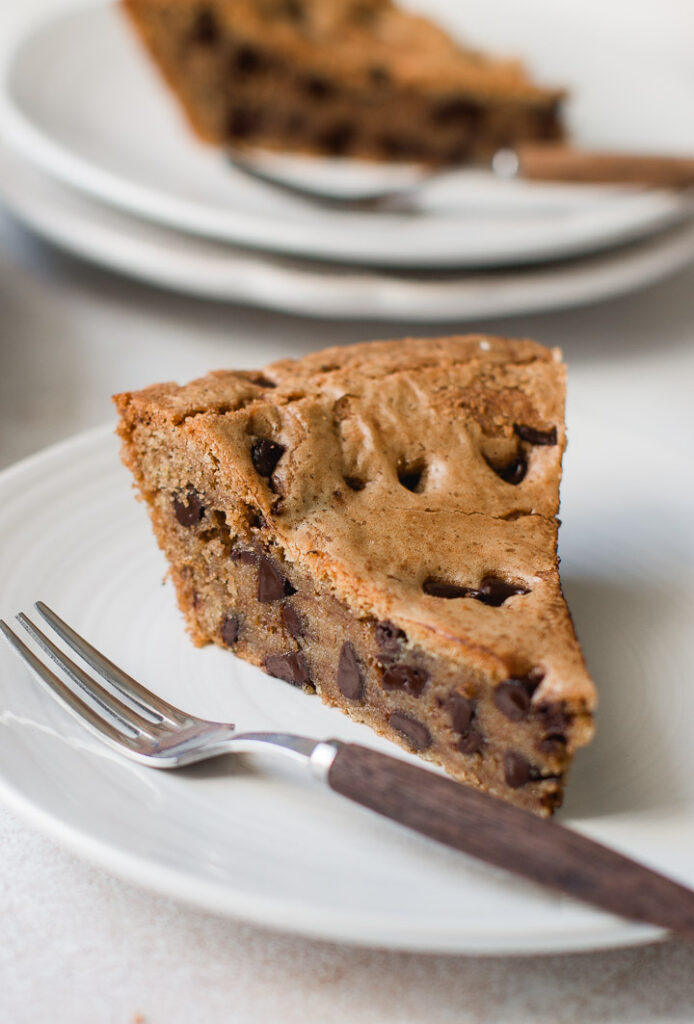 Brown Butter Chocolate Chip Cookie Cake