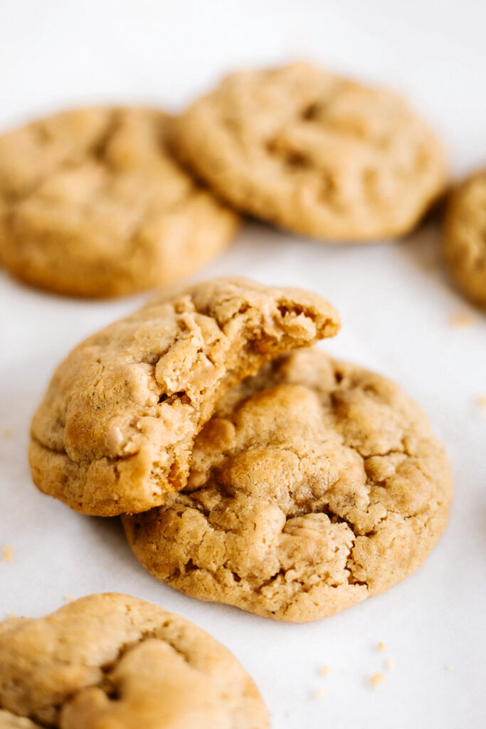 chewy peanut butter cookies