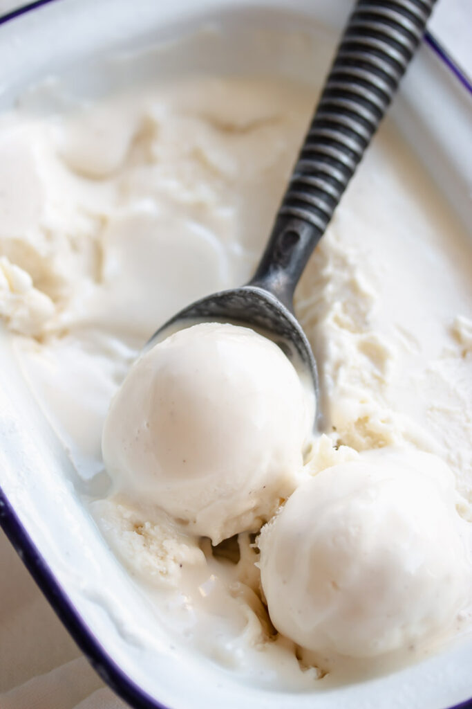 vanilla ice cream