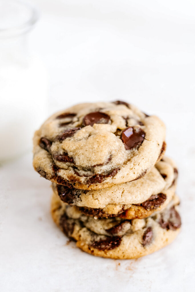 small batch chocolate chip cookies