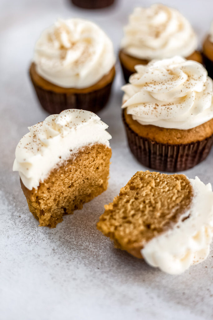 pumpkin cupcakes