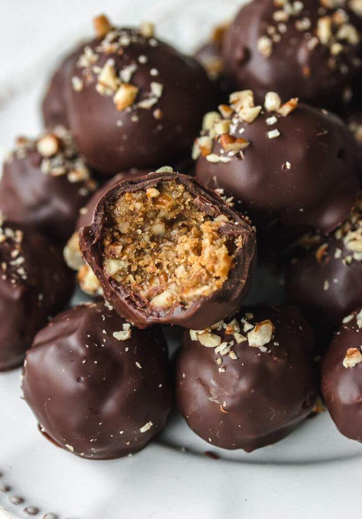 pecan pie truffles