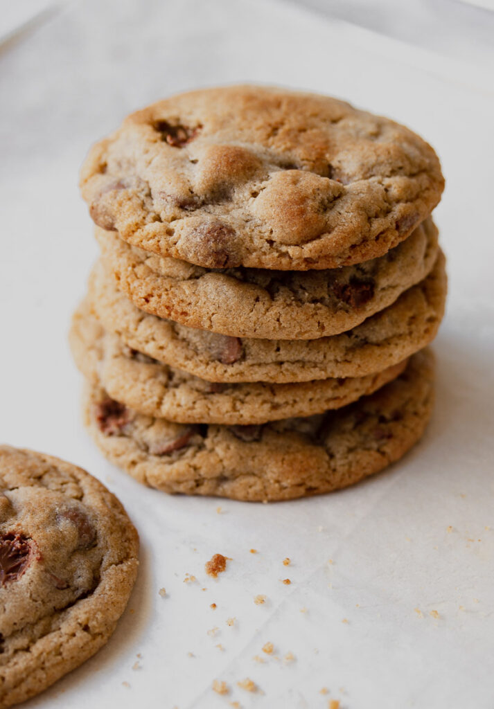 Rye Chocolate Chip Cookies