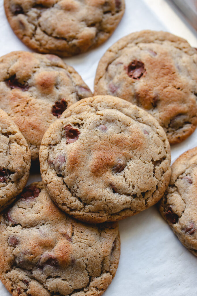 Rye Chocolate Chip Cookies