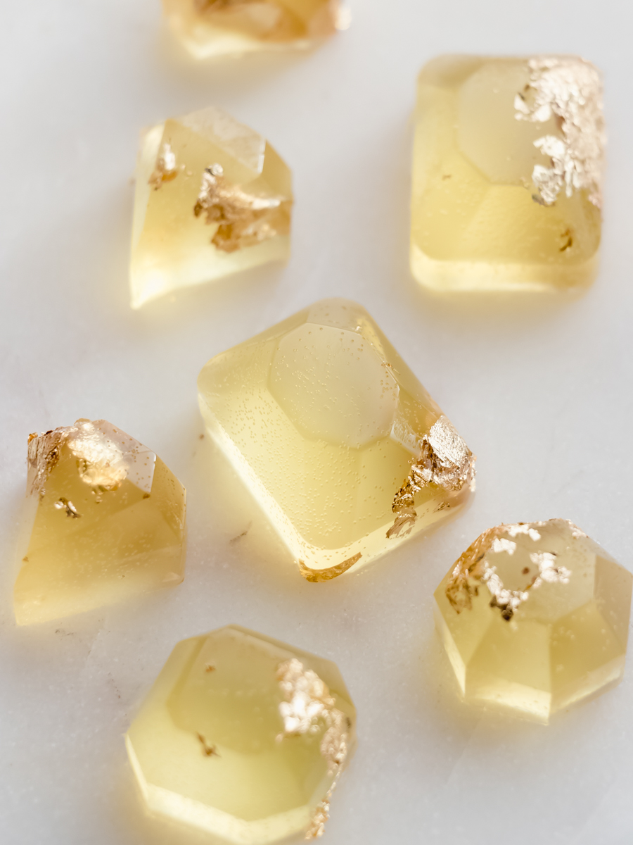 champagne gummy gems